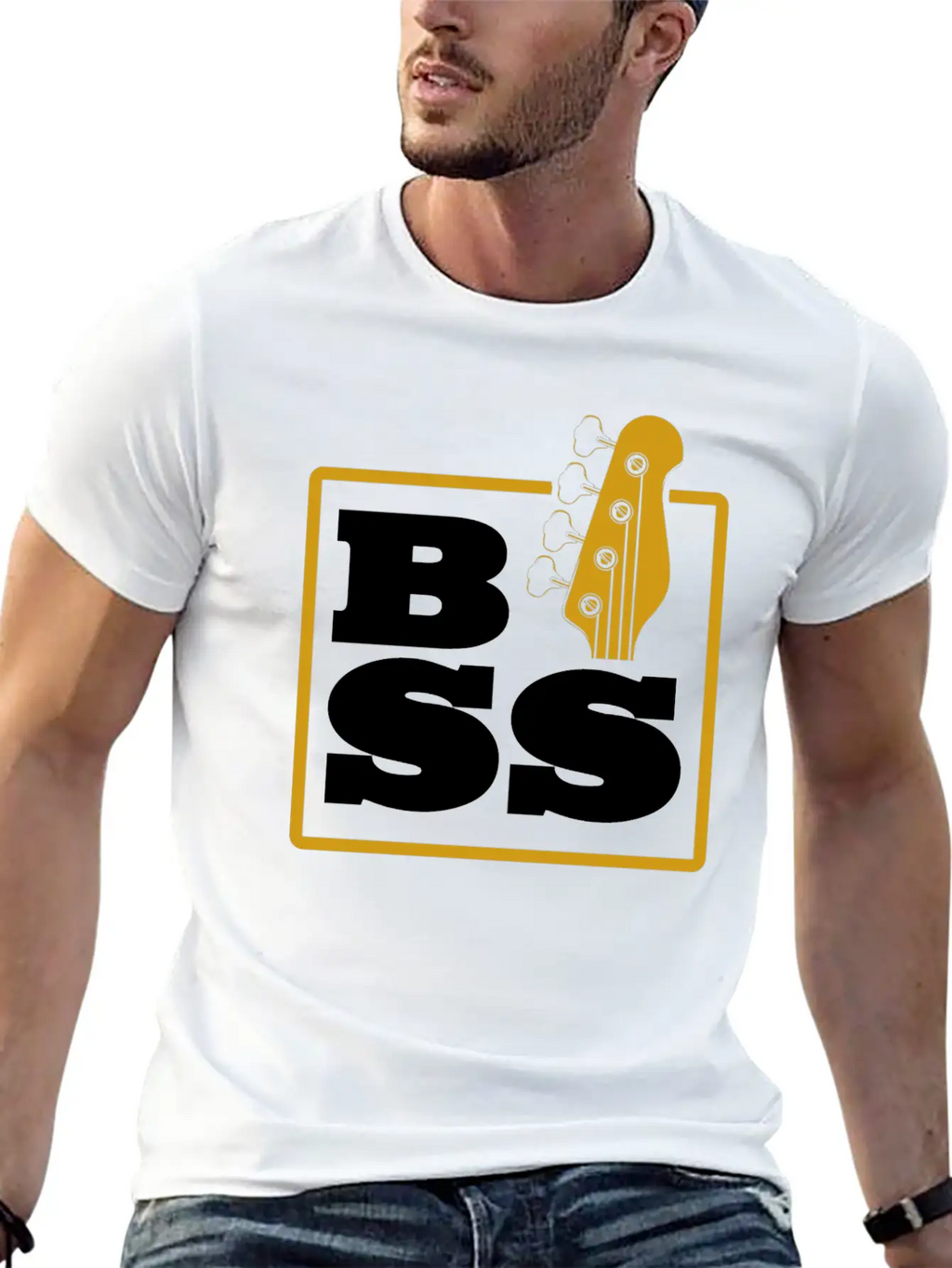 Bass Guitar Stylish Everyday T-Shirt – Unisex Basic Cotton Tee
