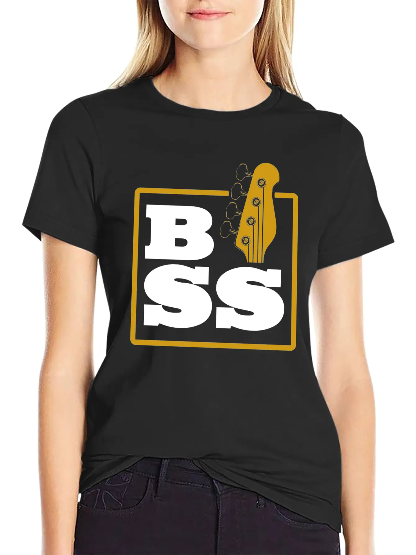 Bass Guitar Stylish Everyday T-Shirt – Unisex Basic Cotton Tee