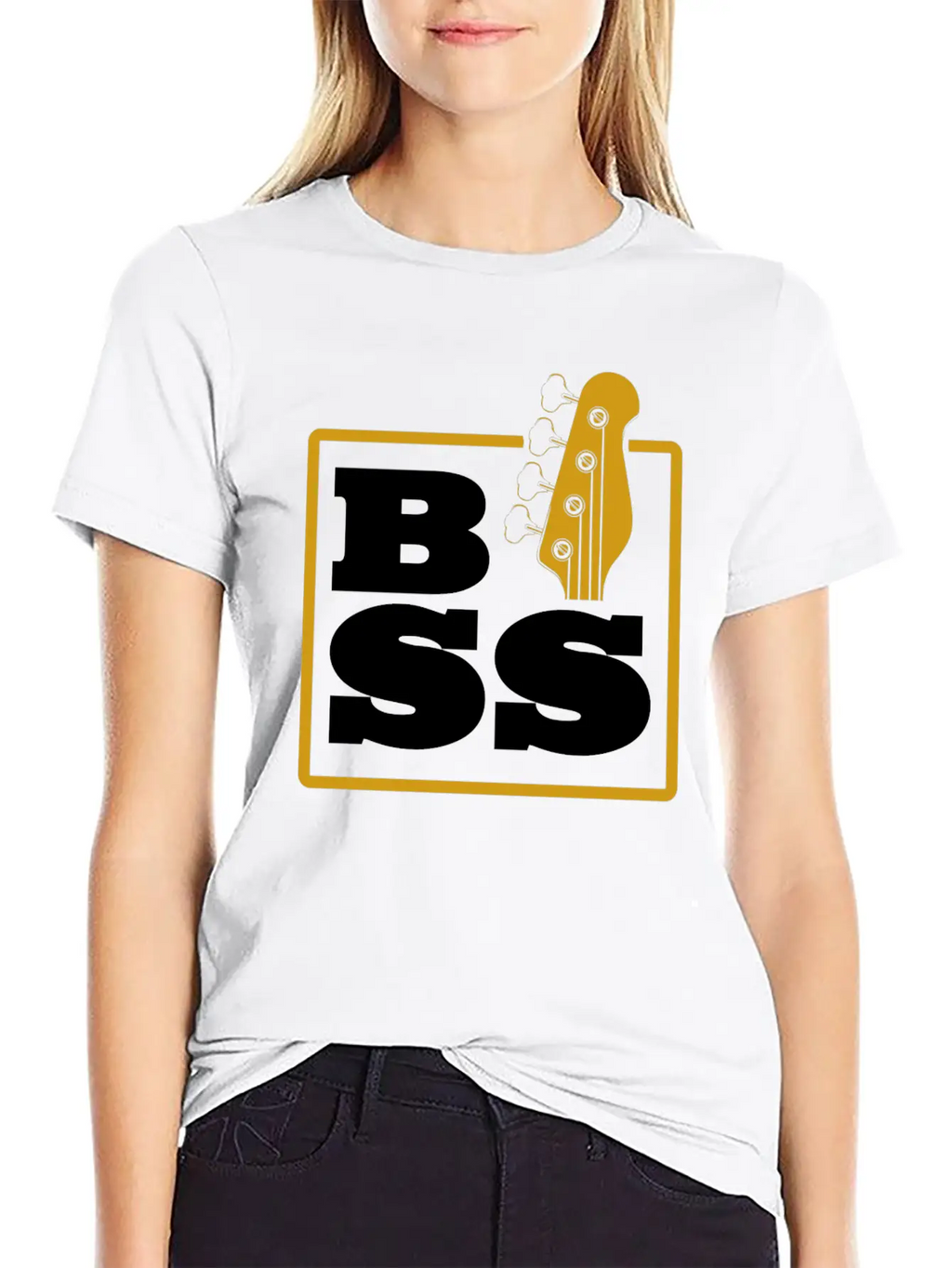 Bass Guitar Stylish Everyday T-Shirt – Unisex Basic Cotton Tee