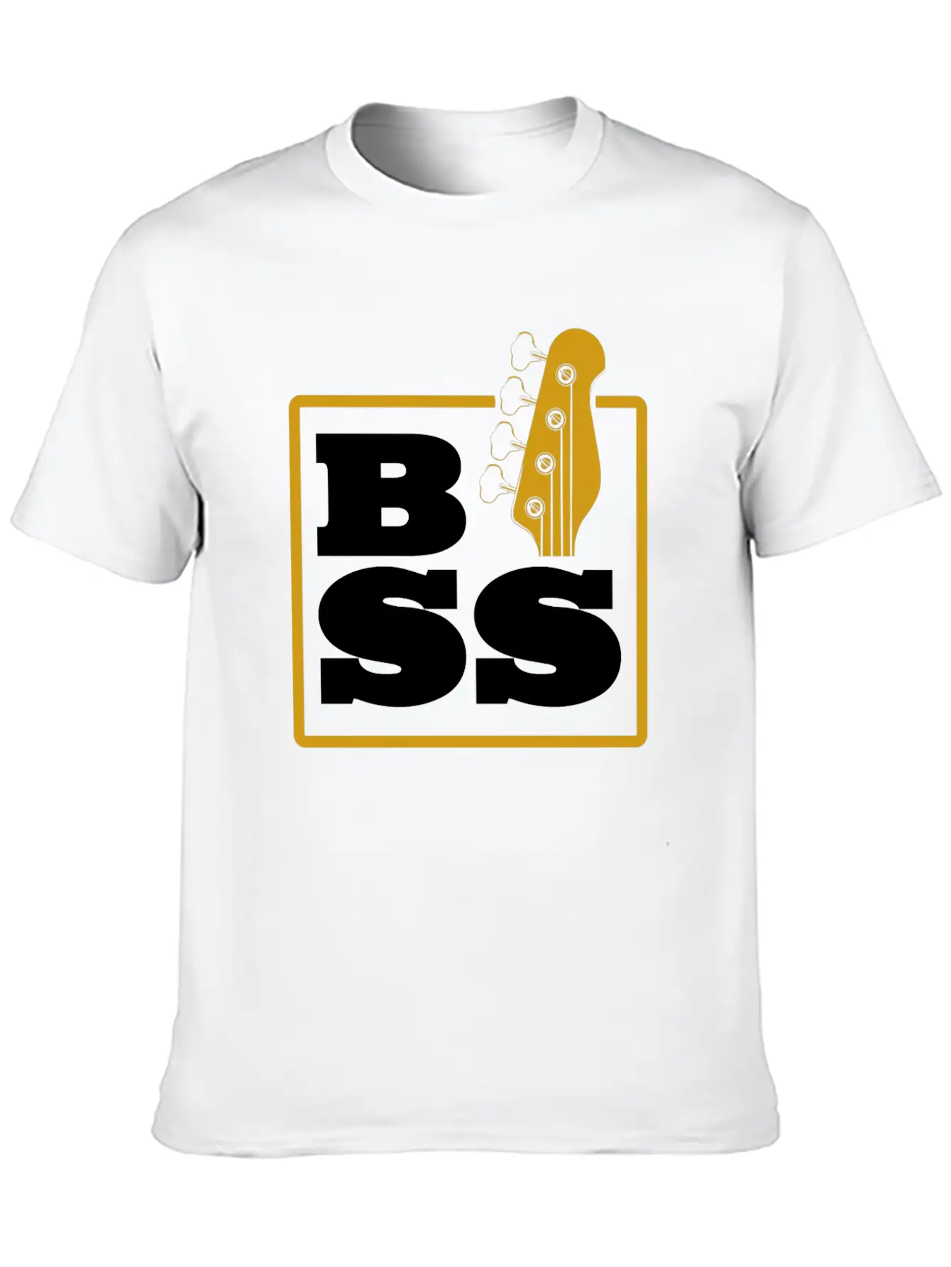 Bass Guitar Stylish Everyday T-Shirt – Unisex Basic Cotton Tee
