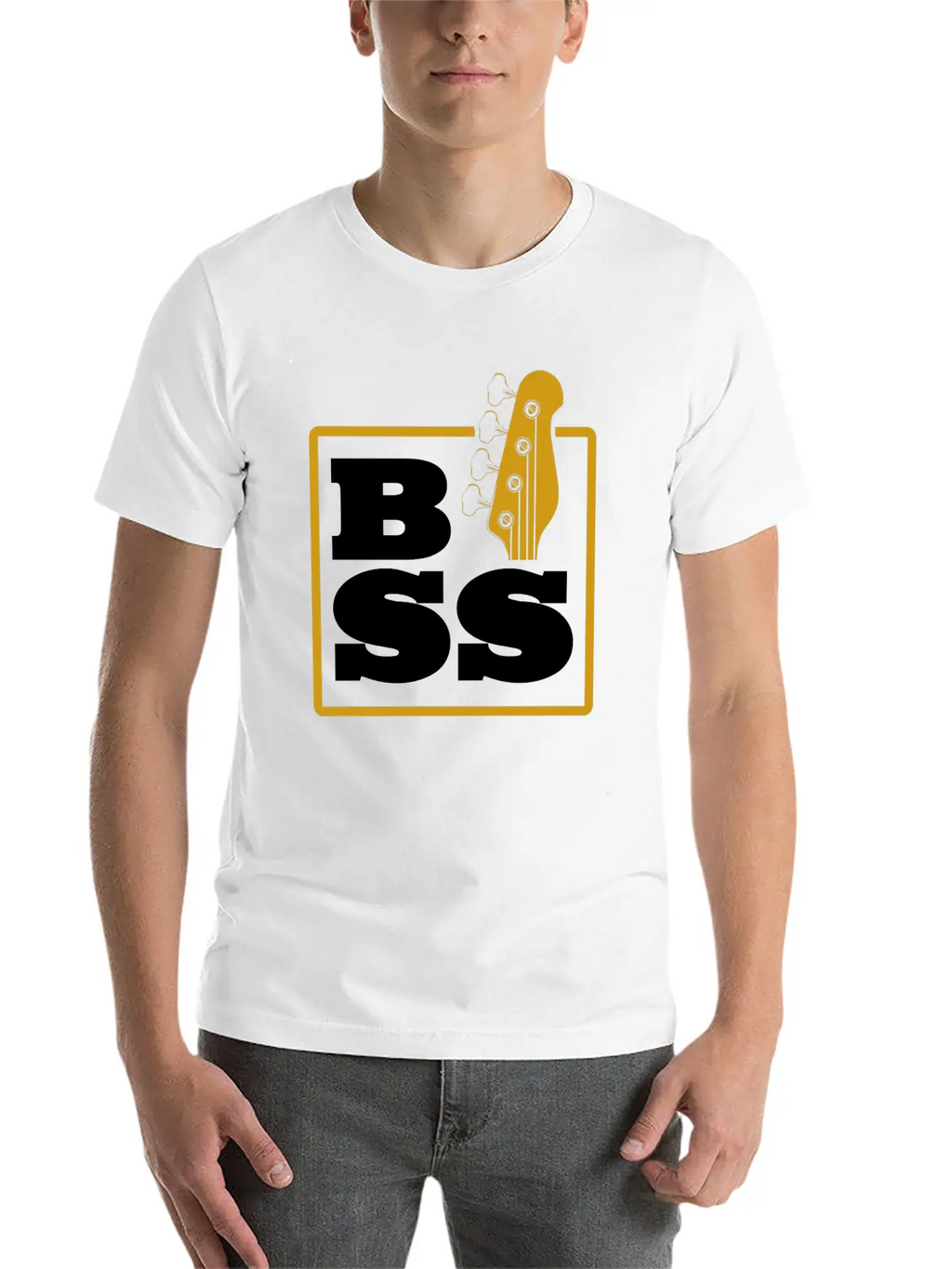 Bass Guitar Stylish Everyday T-Shirt – Unisex Basic Cotton Tee