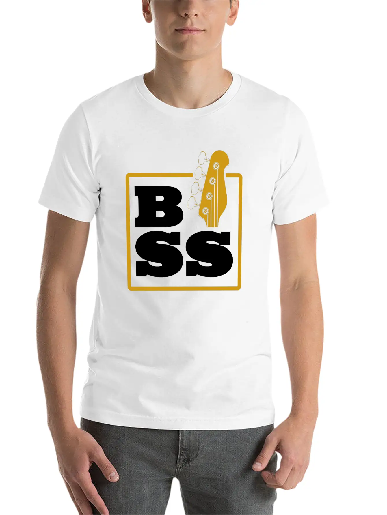 Bass Guitar Stylish Everyday T-Shirt – Unisex Basic Cotton Tee