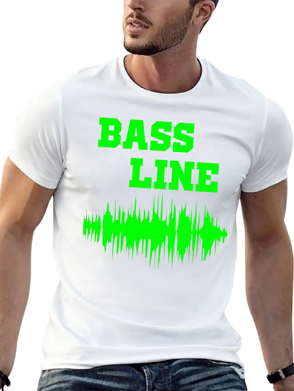 Bass Line Breathable Soft Cotton T-Shirt – Timeless Casual Look
