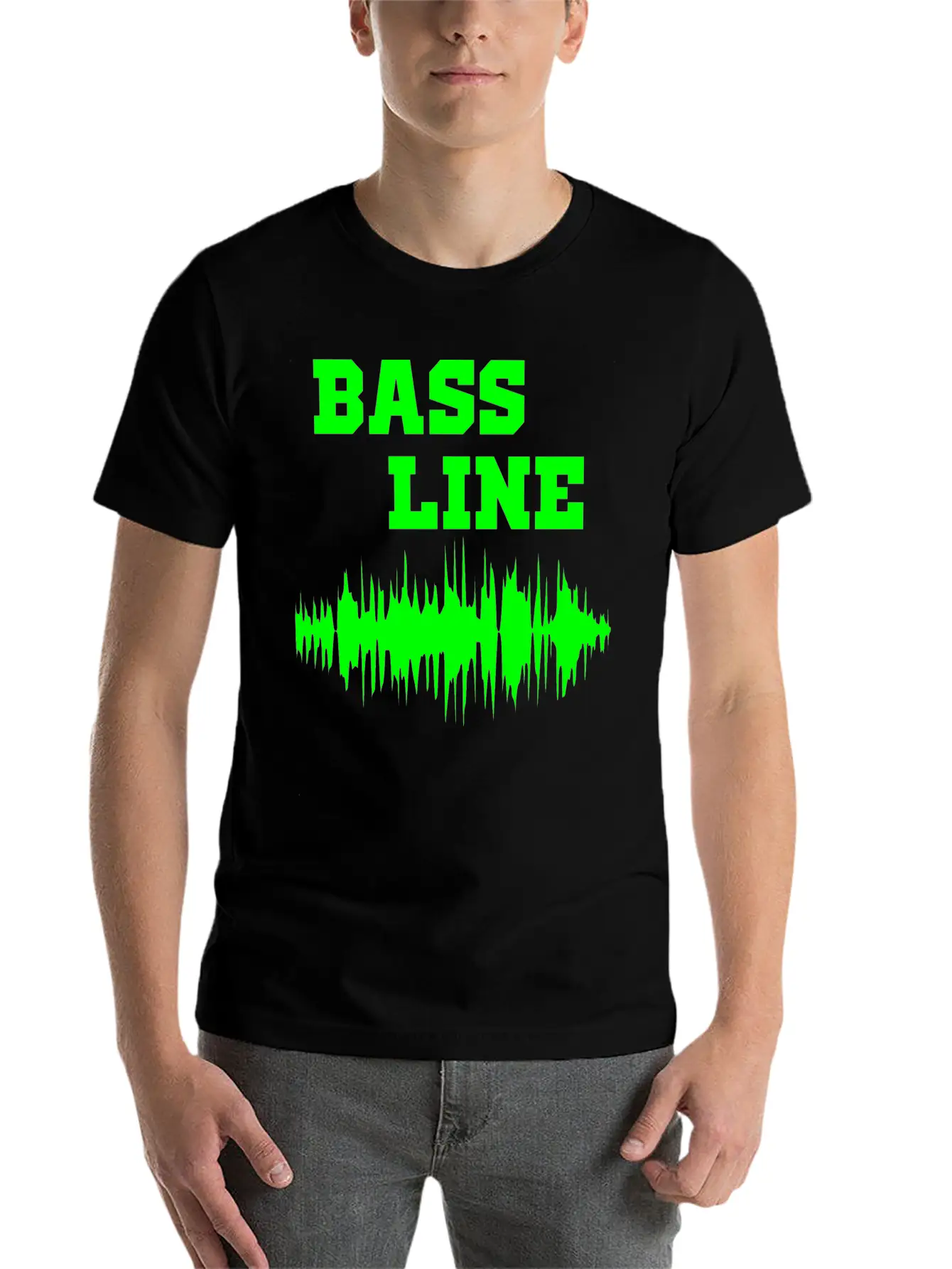 Bass Line Breathable Soft Cotton T-Shirt – Timeless Casual Look