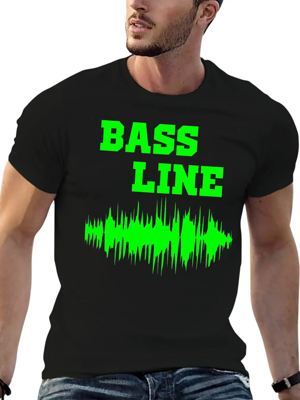 Bass Line Breathable Soft Cotton T-Shirt – Timeless Casual Look