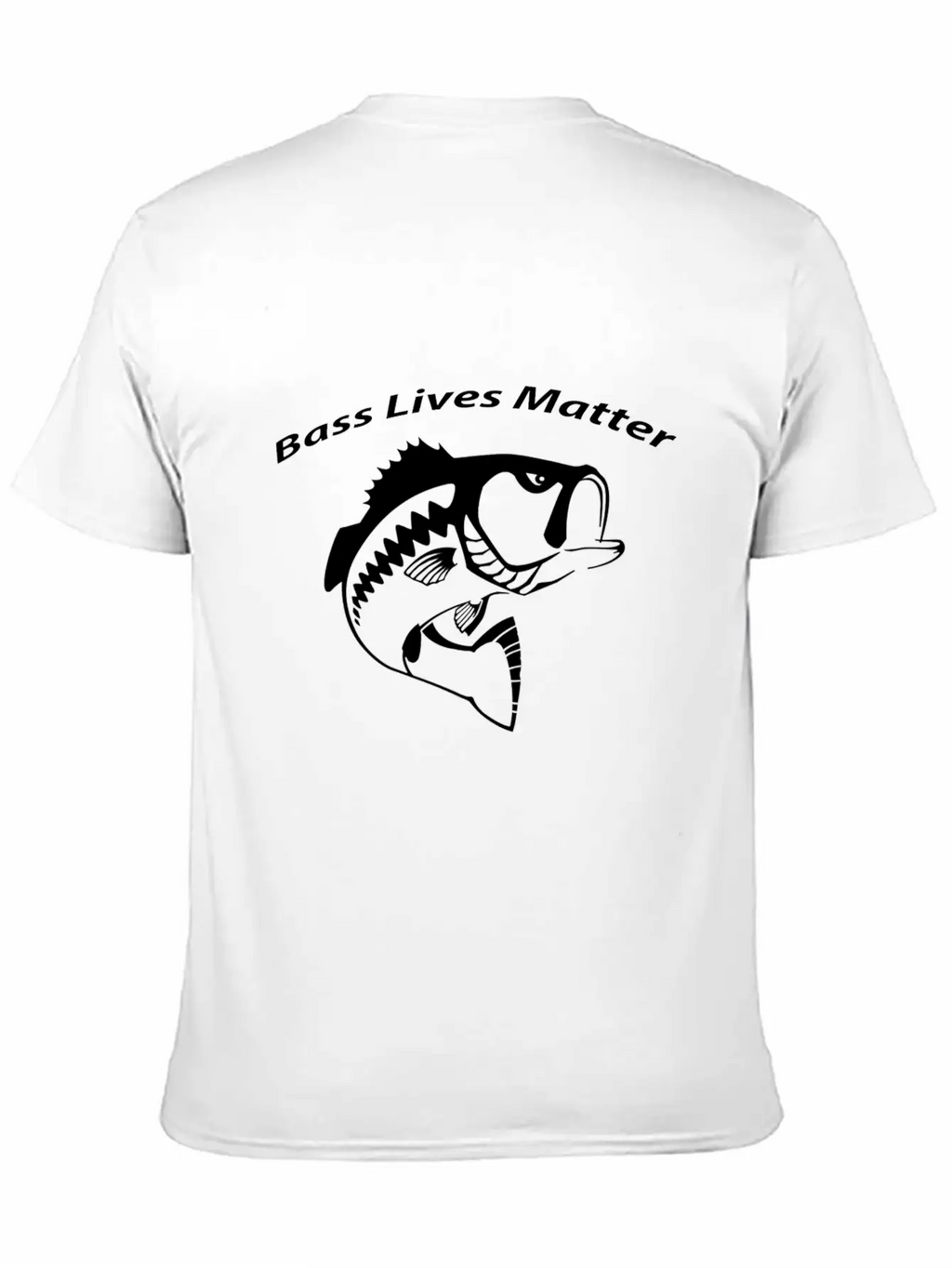 Bass Lives Matter Unisex Short Sleeve Soft Cotton T-Shirt – Casual Everyday Wear