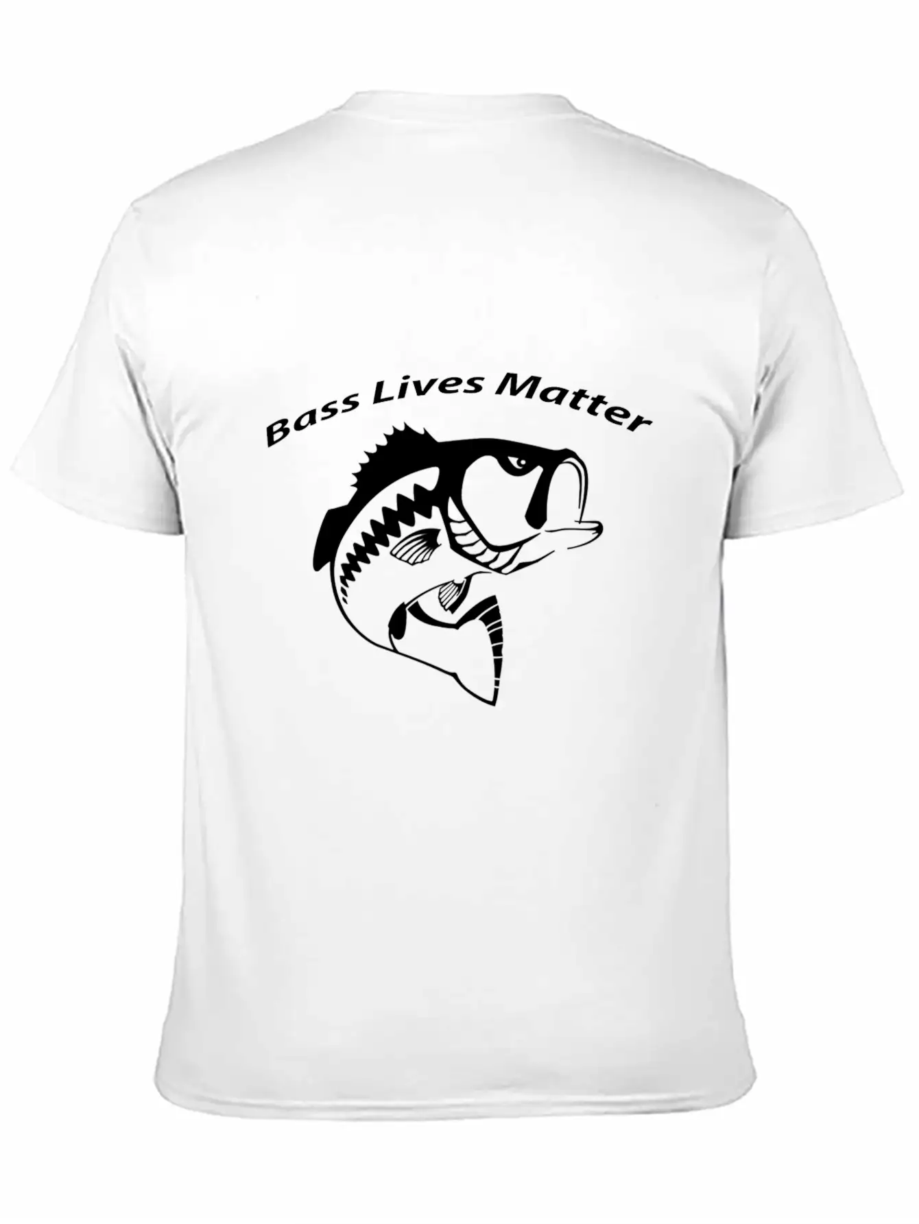 Bass Lives Matter Unisex Short Sleeve Soft Cotton T-Shirt – Casual Everyday Wear