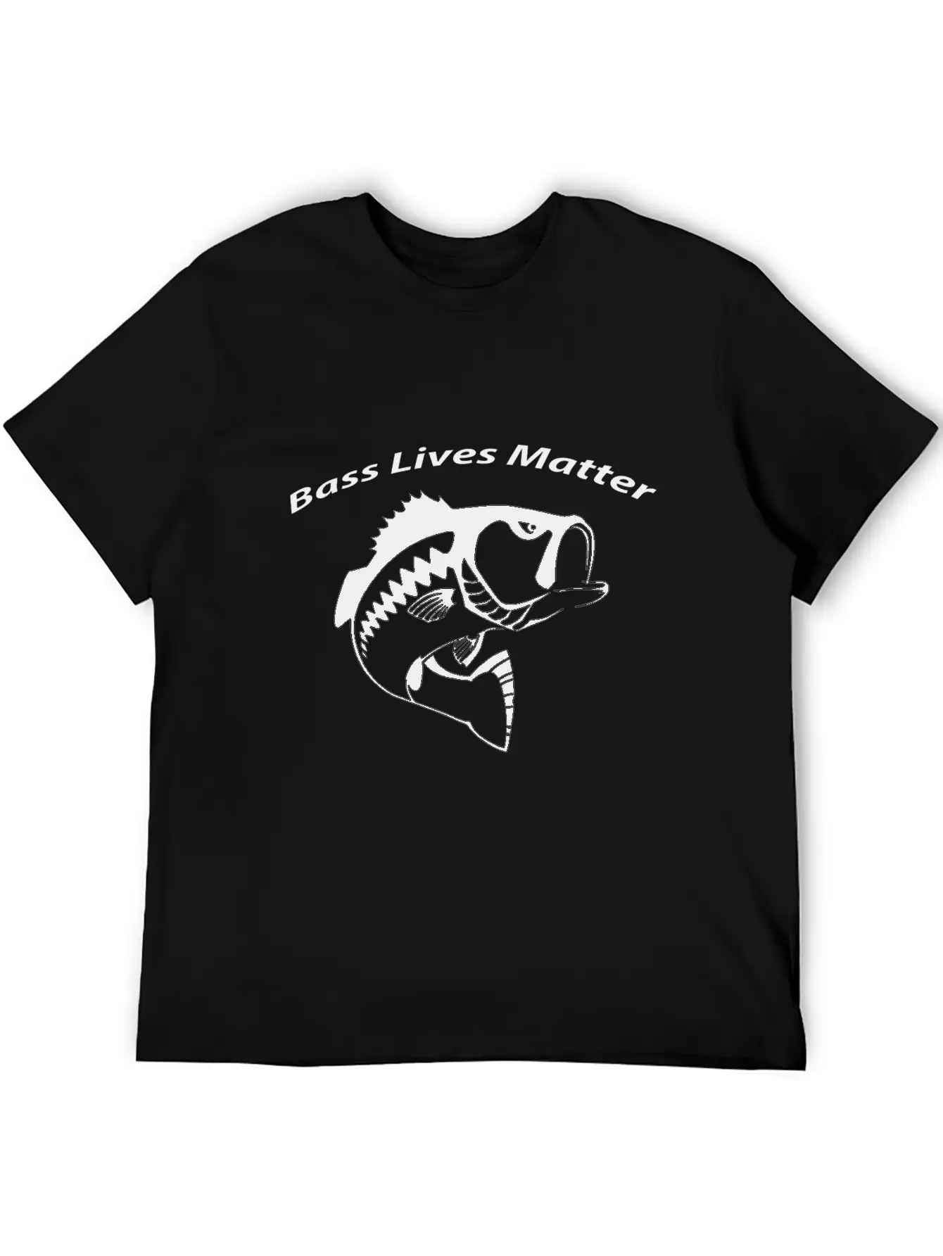 Bass Lives Matter Unisex Short Sleeve Soft Cotton T-Shirt – Casual Everyday Wear