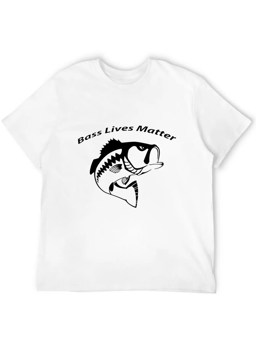 Bass Lives Matter Unisex Short Sleeve Soft Cotton T-Shirt – Casual Everyday Wear