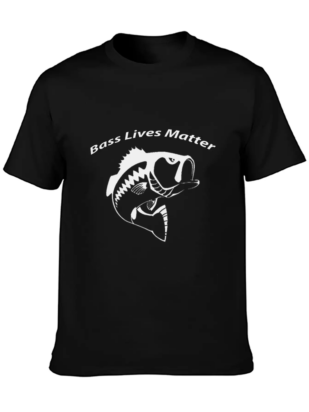 Bass Lives Matter Unisex Short Sleeve Soft Cotton T-Shirt – Casual Everyday Wear