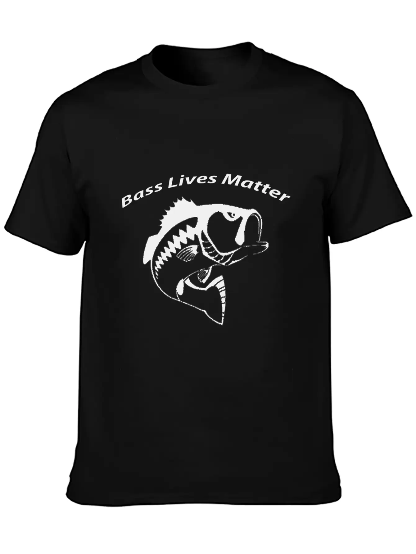 Bass Lives Matter Unisex Short Sleeve Soft Cotton T-Shirt – Casual Everyday Wear