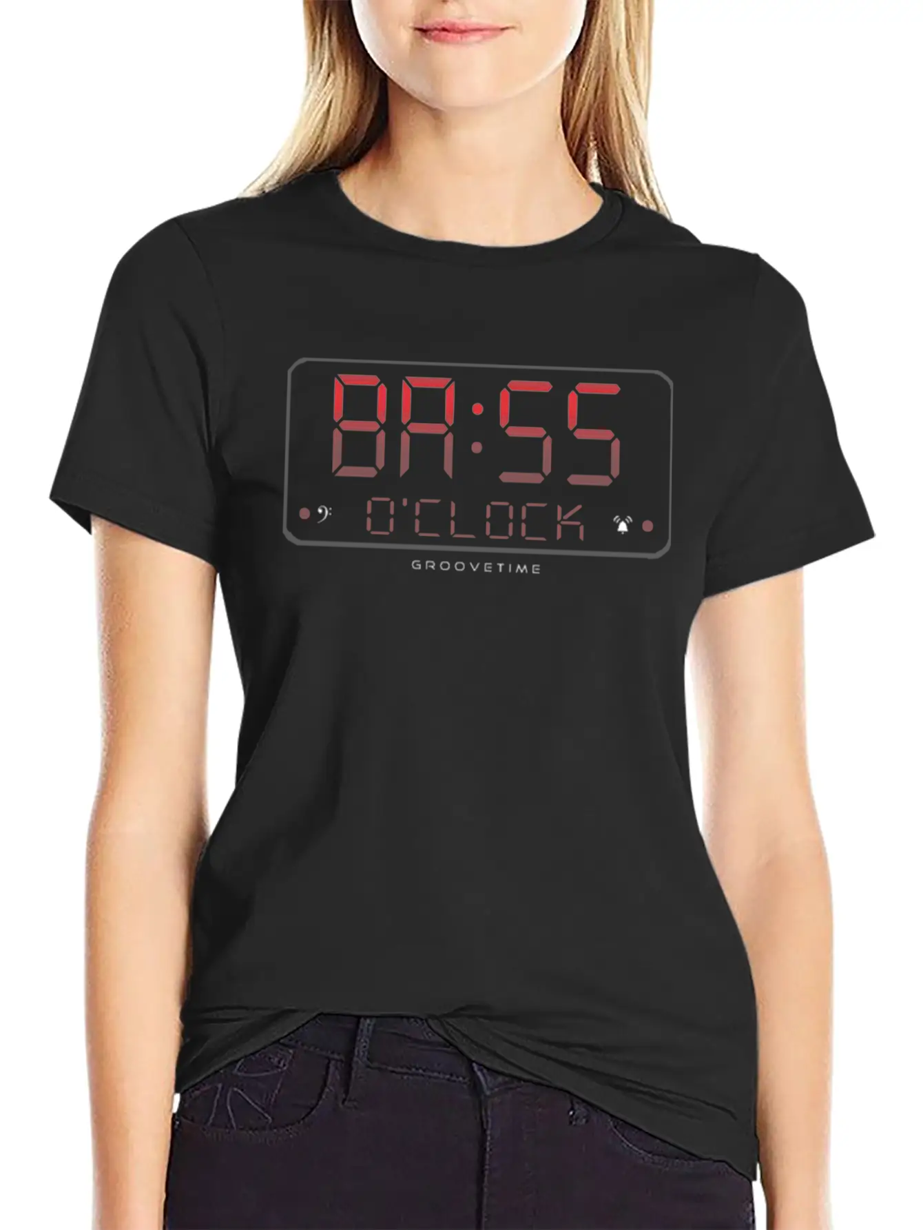 Bass O Clock Breathable Soft Cotton T-Shirt – Timeless Casual Look