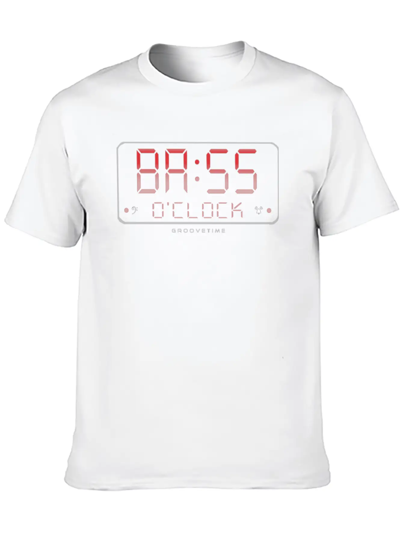 Bass O Clock Breathable Soft Cotton T-Shirt – Timeless Casual Look