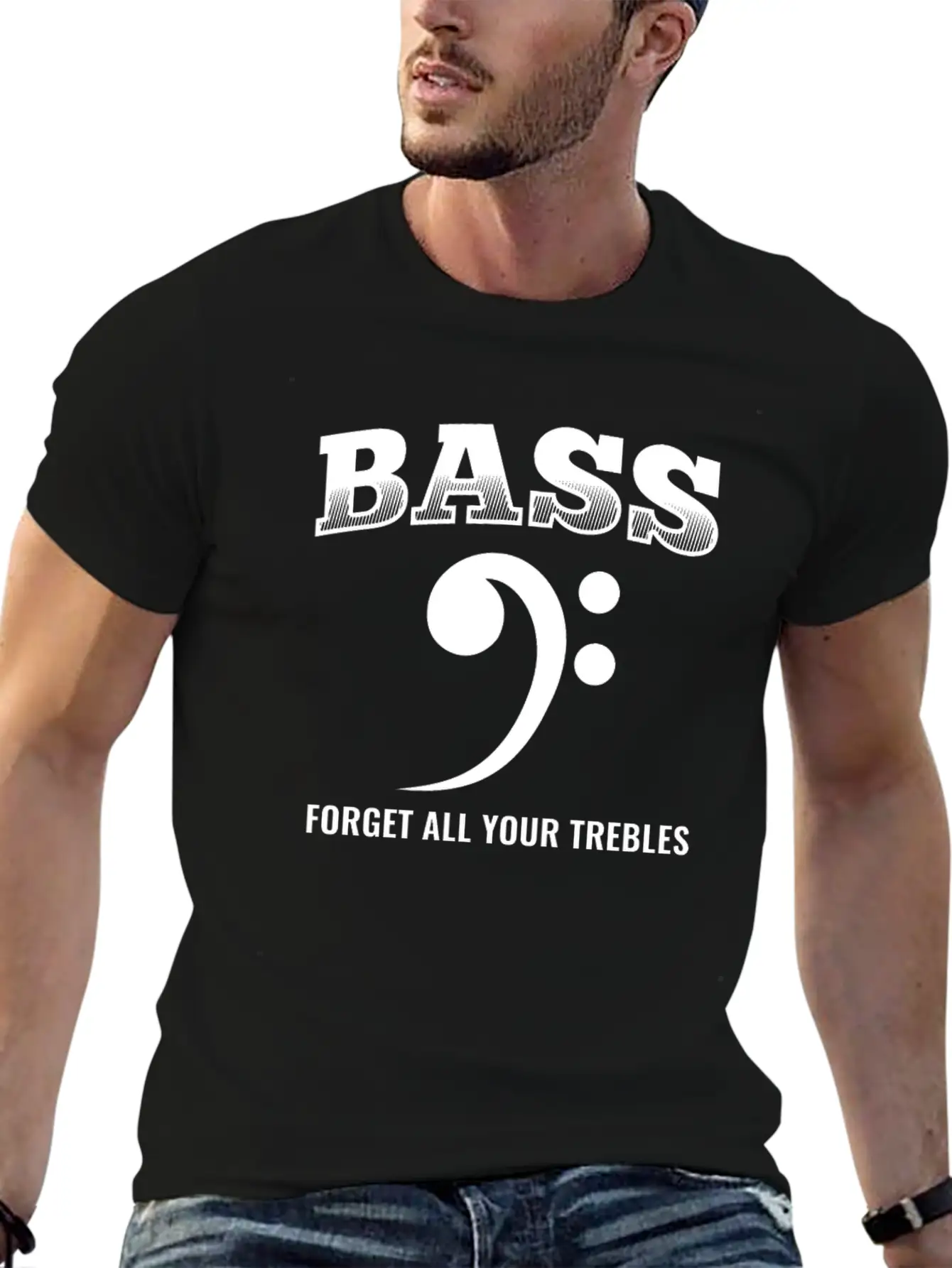 Bass Player Player Bass Unisex Short Sleeve Soft Cotton T-Shirt – Casual Everyday Wear