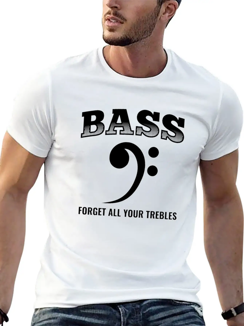 Bass Player Player Bass Unisex Short Sleeve Soft Cotton T-Shirt – Casual Everyday Wear