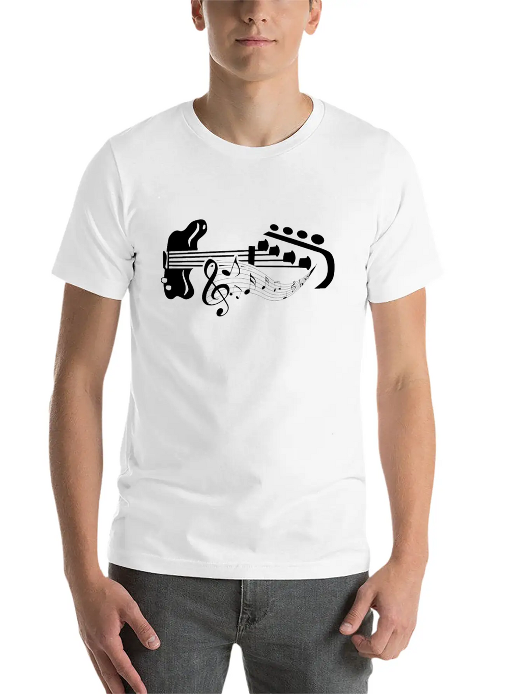 Bass Player Shirt Breathable Soft Cotton T-Shirt – Timeless Casual Look