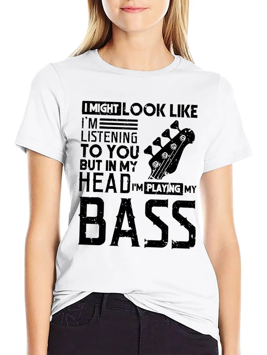 Bass Player Shirt Men Gift For Bass Guitar Player Breathable Graphic T-Shirt – Perfect For Casual Days