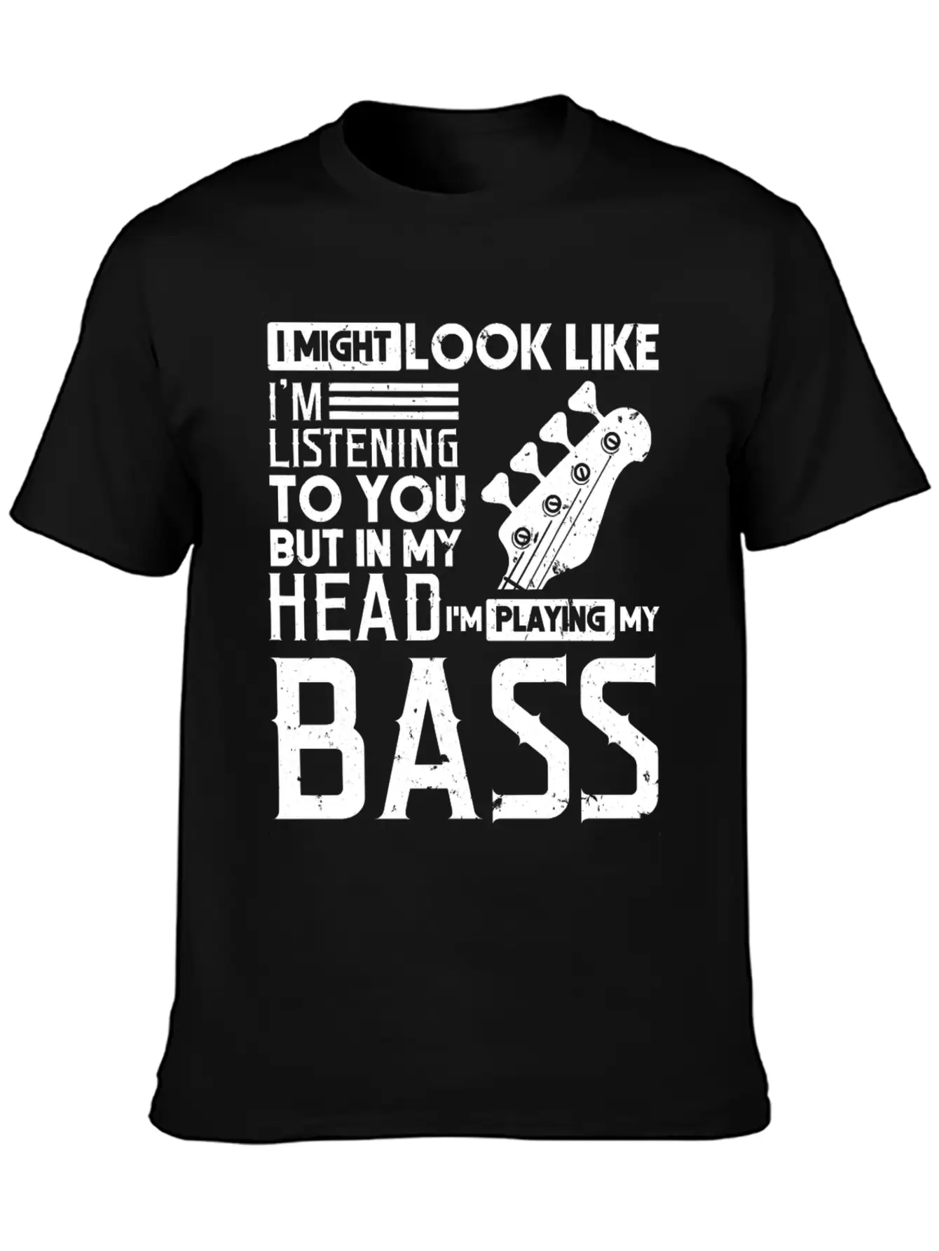 Bass Player Shirt Men Gift For Bass Guitar Player Breathable Graphic T-Shirt – Perfect For Casual Days