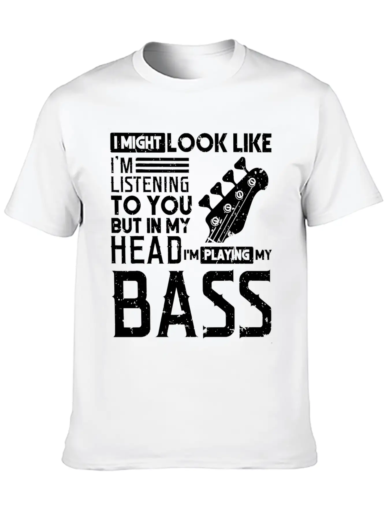 Bass Player Shirt Men Gift For Bass Guitar Player Breathable Graphic T-Shirt – Perfect For Casual Days
