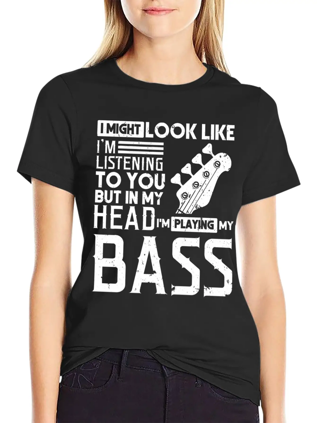 Bass Player Shirt Men Gift For Bass Guitar Player Breathable Graphic T-Shirt – Perfect For Casual Days