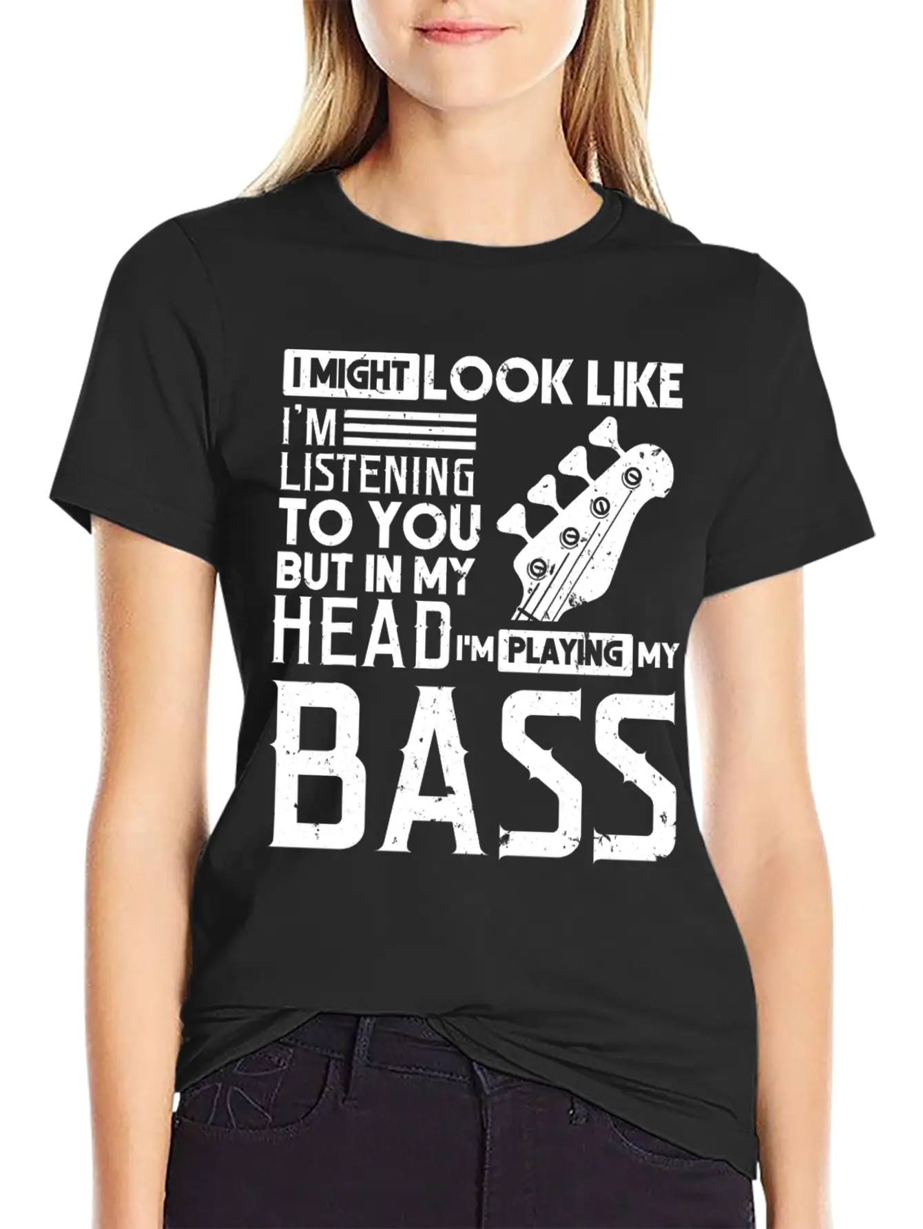 Bass Player Shirt Men Gift For Bass Guitar Player Breathable Graphic T-Shirt – Perfect For Casual Days
