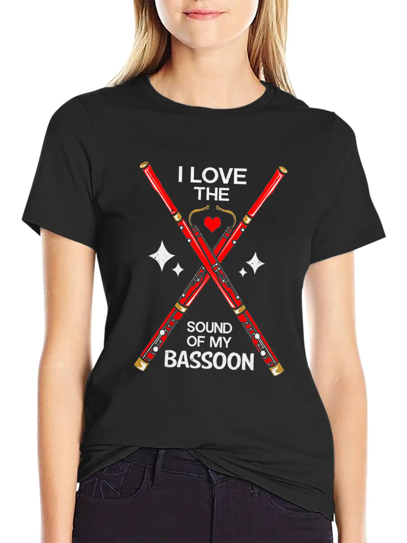Bassoon Unisex Short Sleeve Soft Cotton T-Shirt – Casual Everyday Wear