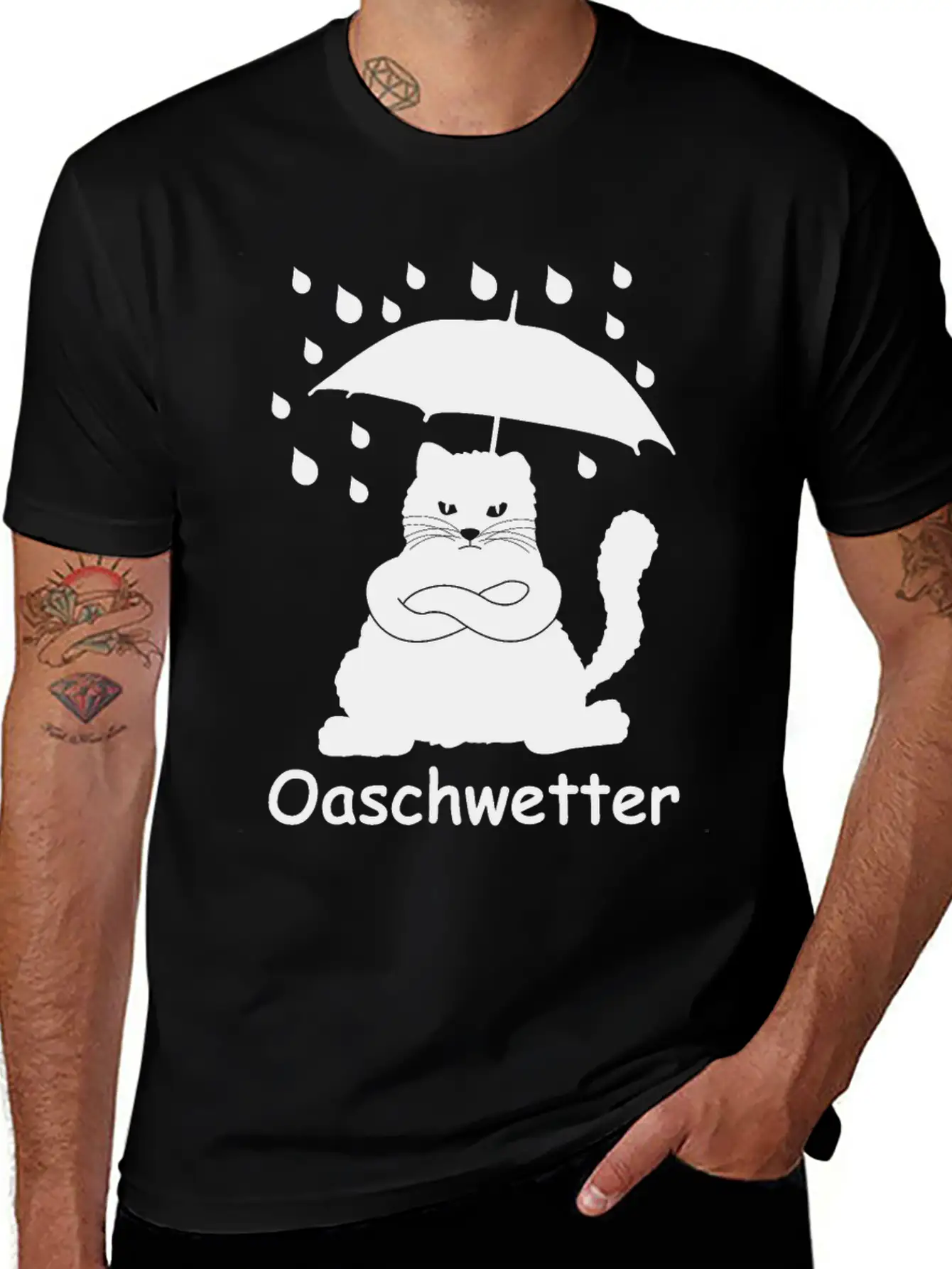 Bavarian Saying Funny Diet Diet Gift Breathable Soft Cotton T-Shirt – Timeless Casual Look