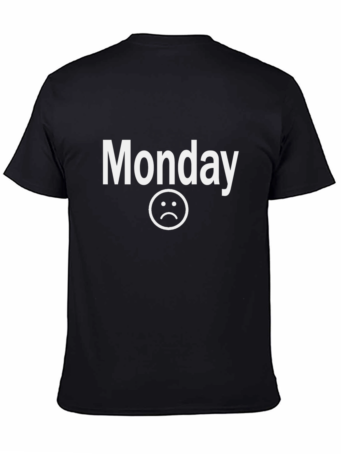 Monday Graphic Tee - Mens Short Sleeve Cotton Shirt