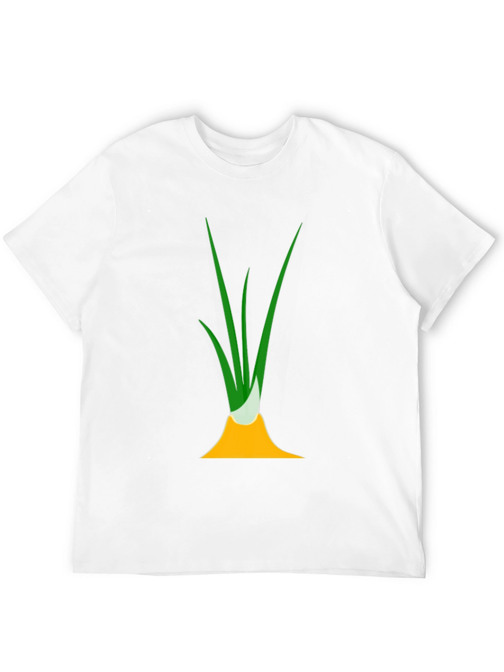 Funny Onion Graphic Tee - Black Cotton T-Shirt