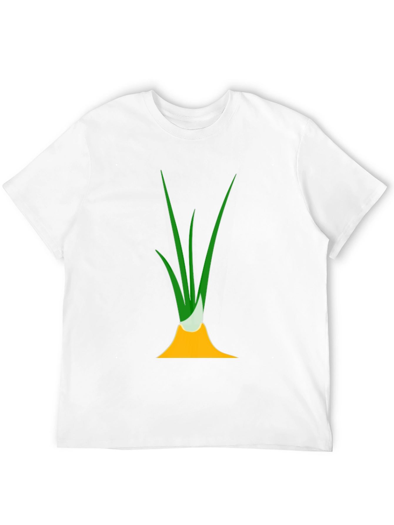 Funny Onion Graphic Tee - Black Cotton T-Shirt