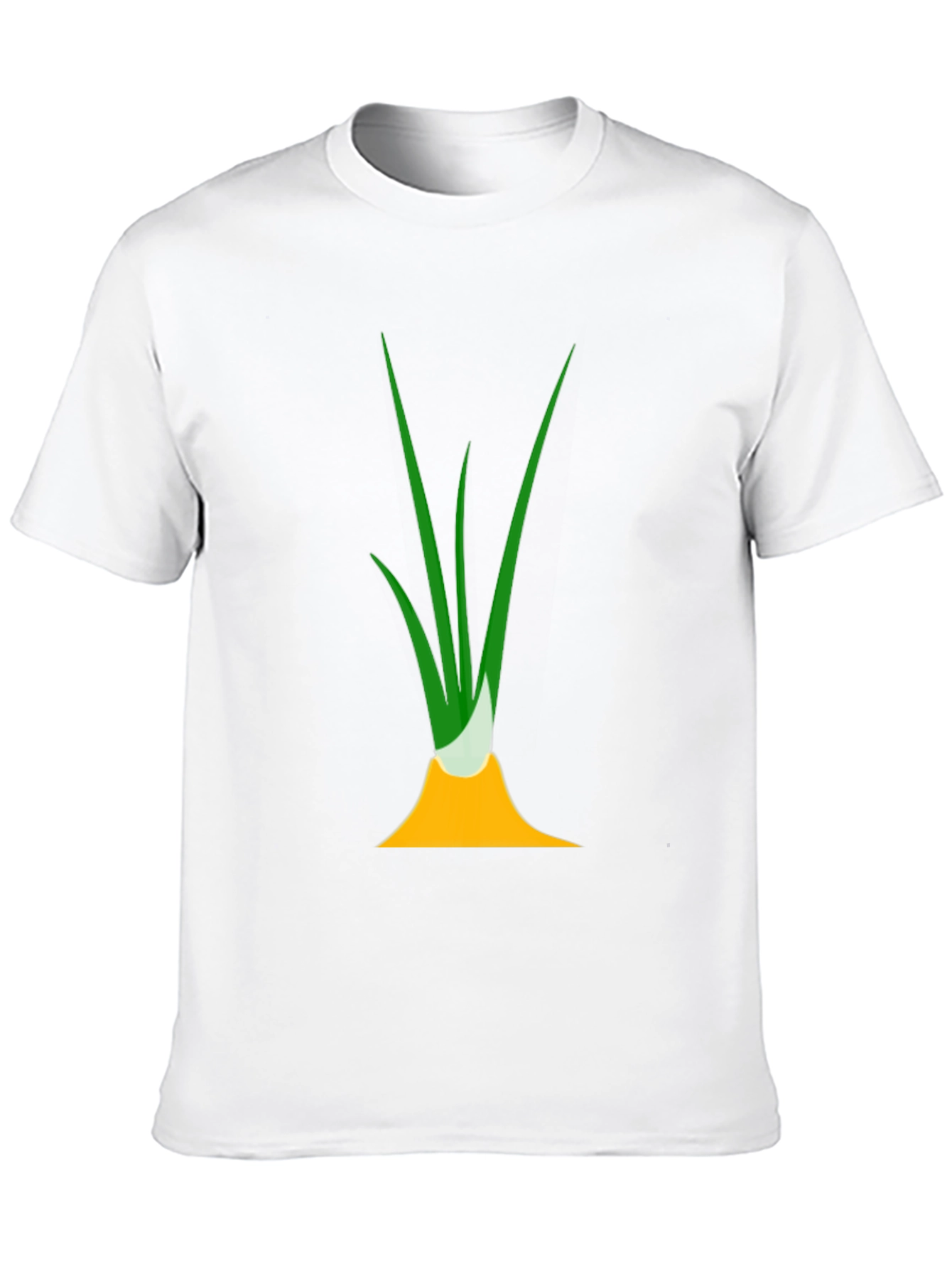Funny Onion Graphic Tee - Black Cotton T-Shirt