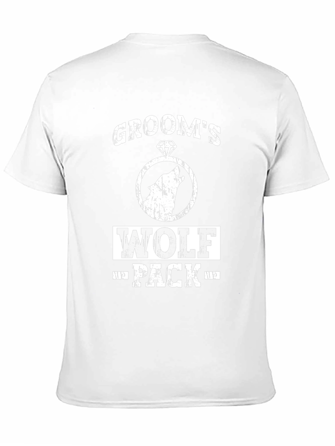 Grooms Wolf Pack T-Shirt - Bachelor Party