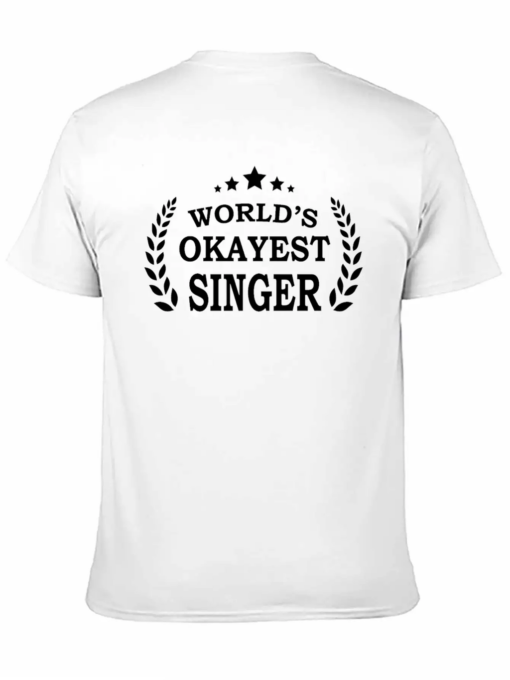 Bday Gift Idea For Singers Unisex Casual T-Shirt – Clean Design For Daily Comfort