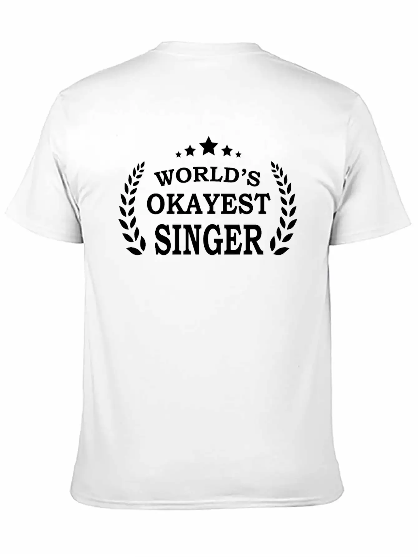 Bday Gift Idea For Singers Unisex Casual T-Shirt – Clean Design For Daily Comfort