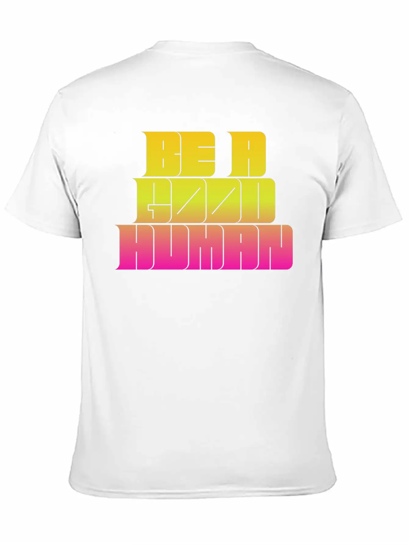Be A Good Human Unisex Casual T-Shirt – Clean Design For Daily Comfort