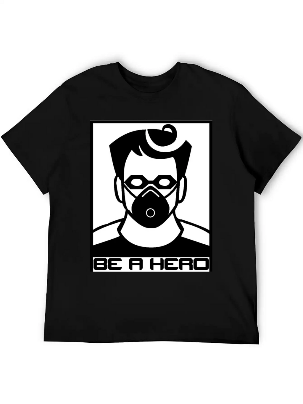 Be A Hero - Self Quarantine Essential Cotton Tee For Daily Outfits – Unisex Style