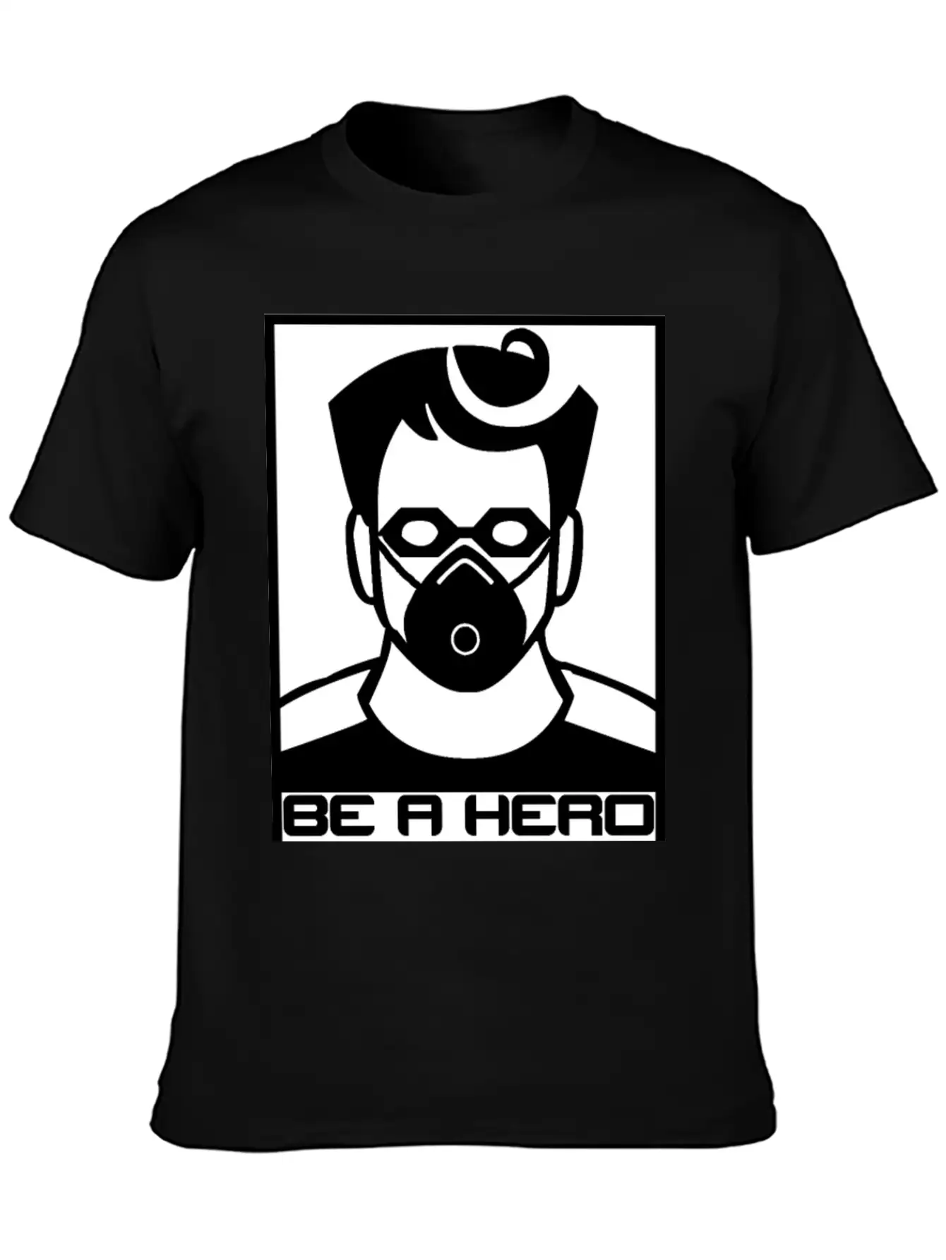 Be A Hero - Self Quarantine Essential Cotton Tee For Daily Outfits – Unisex Style