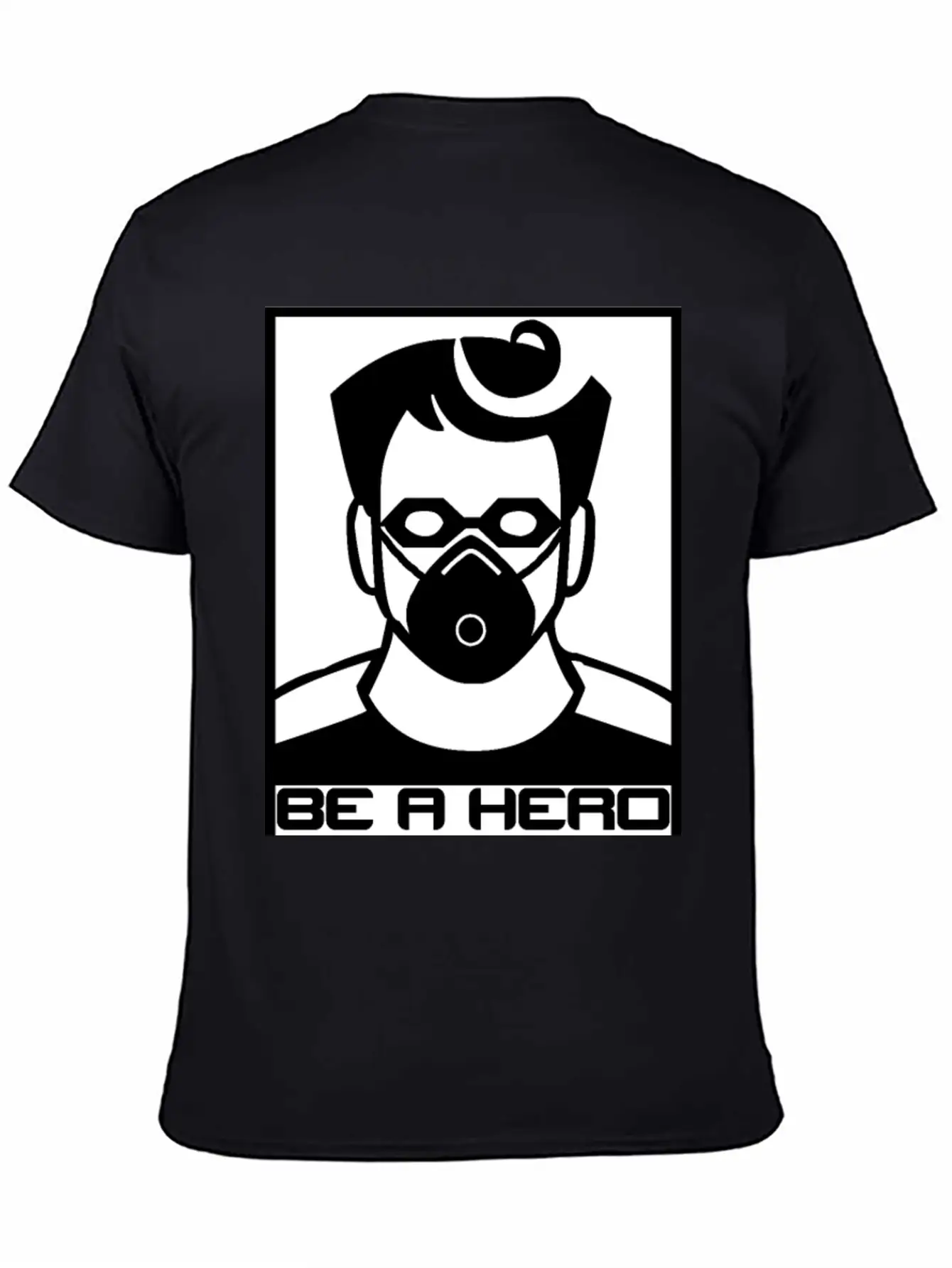 Be A Hero - Self Quarantine Essential Cotton Tee For Daily Outfits – Unisex Style