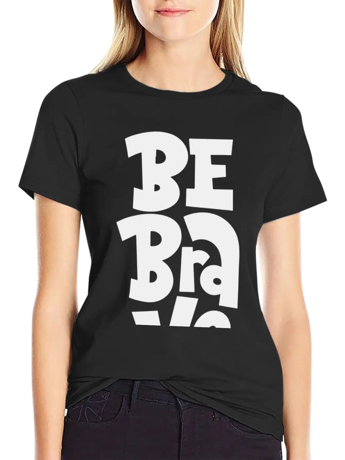 Be Brave Unisex Casual T-Shirt – Clean Design For Daily Comfort