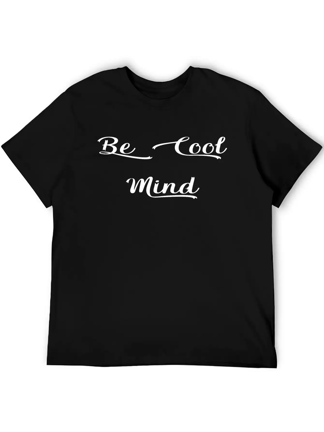 Be Cool Mind Breathable Soft Cotton T-Shirt – Timeless Casual Look
