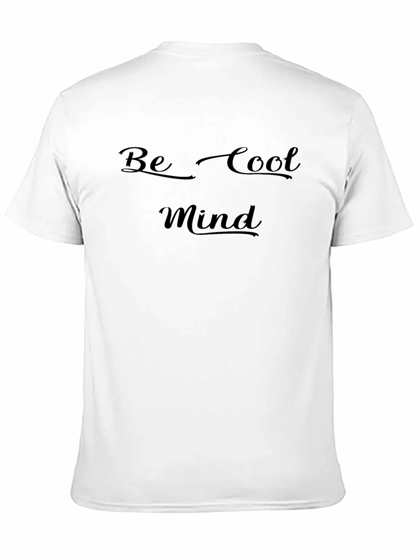 Be Cool Mind Breathable Soft Cotton T-Shirt – Timeless Casual Look