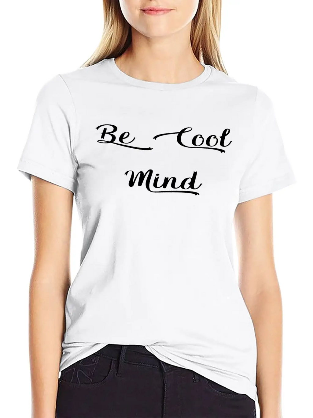 Be Cool Mind Breathable Soft Cotton T-Shirt – Timeless Casual Look