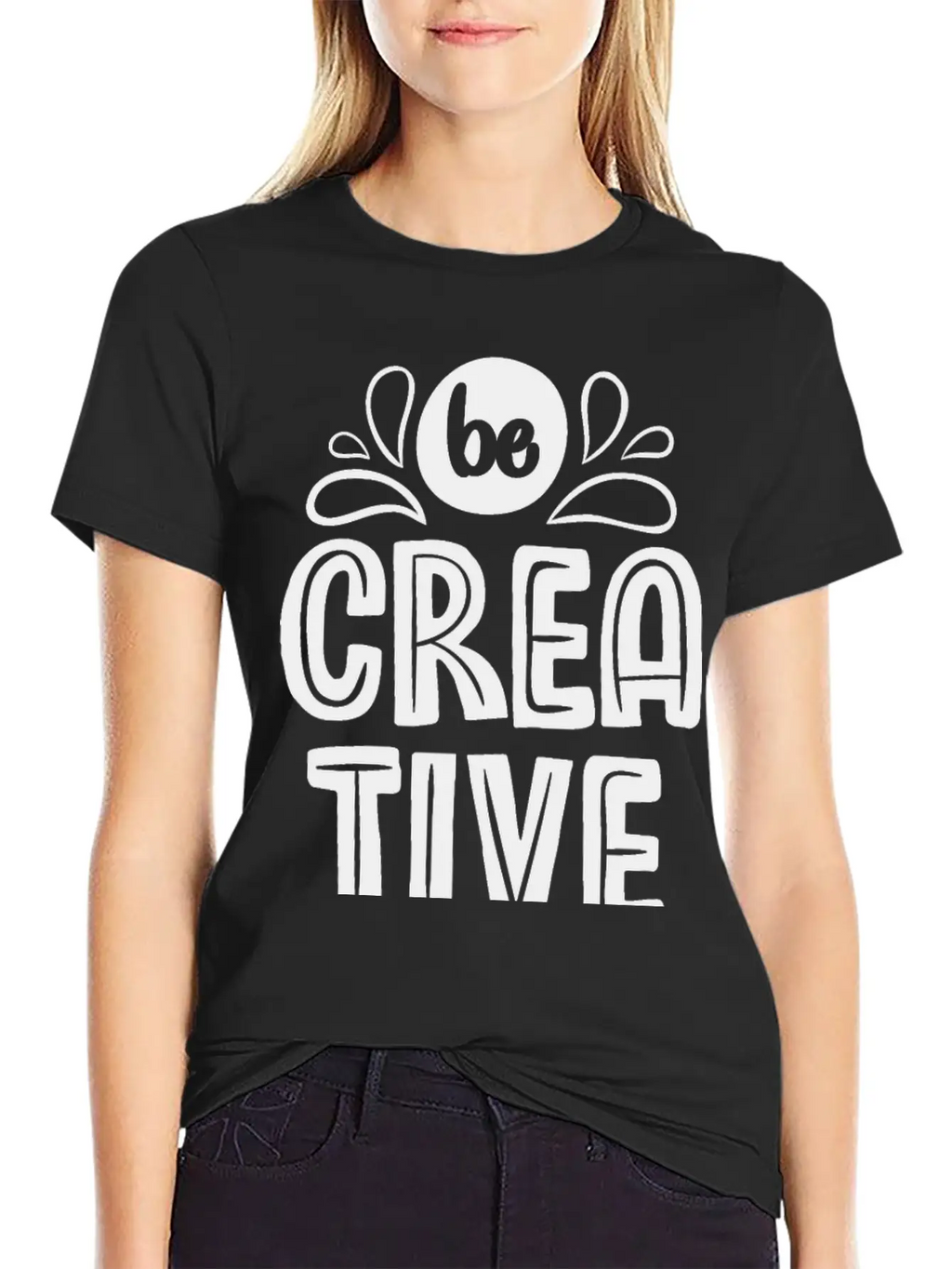 Be Creative Breathable Soft Cotton T-Shirt – Timeless Casual Look
