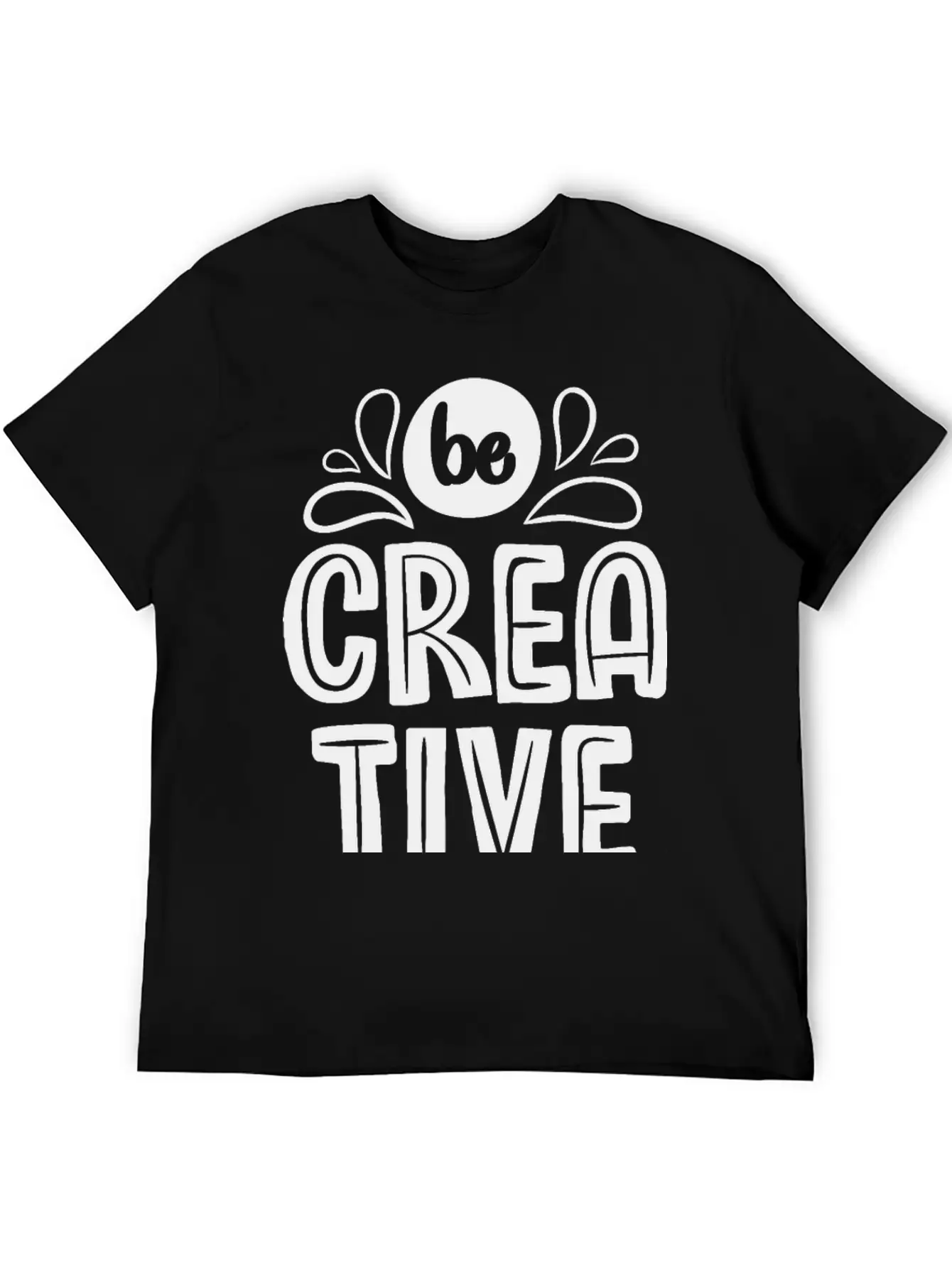 Be Creative Breathable Soft Cotton T-Shirt – Timeless Casual Look