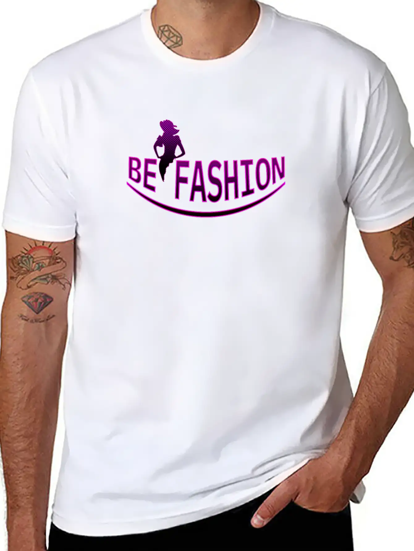 Be Fashion Trendy Gift For Men And Women Unisex Casual T-Shirt – Clean Design For Daily Comfort