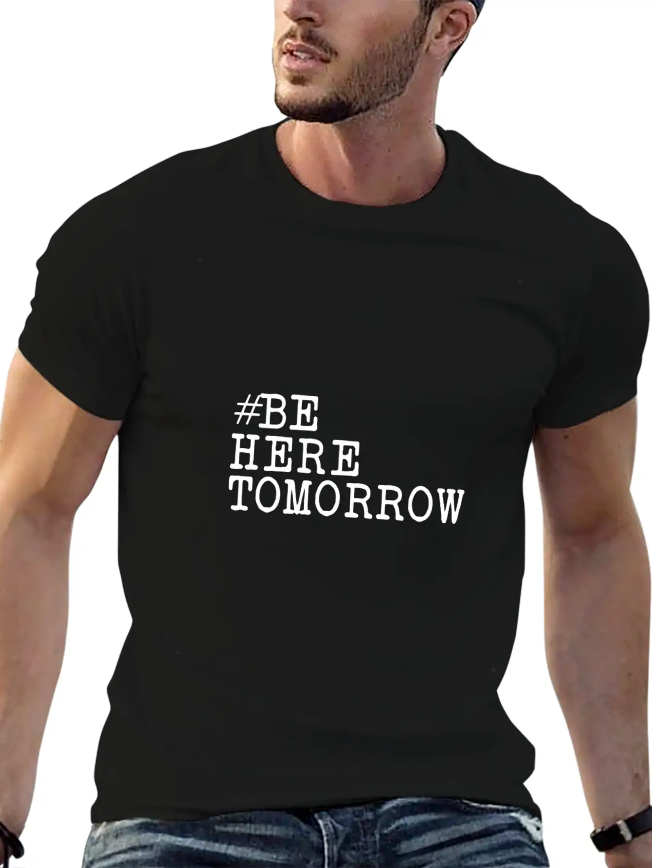 Be Here Tomorrow Suicide Prevention Awareness Gift Unisex Casual T-Shirt – Clean Design For Daily Comfort