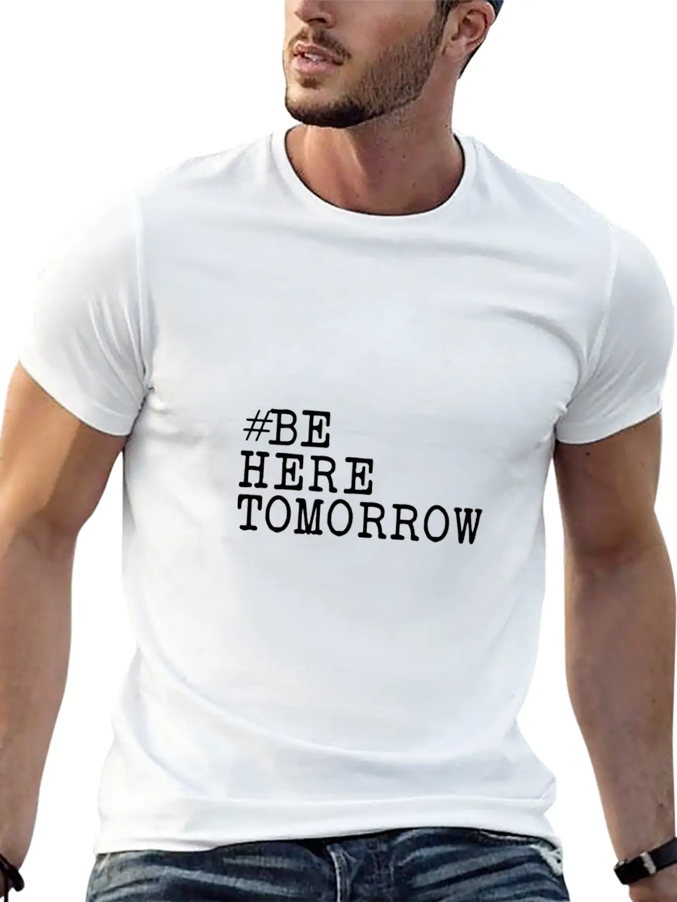 Be Here Tomorrow Suicide Prevention Awareness Gift Unisex Casual T-Shirt – Clean Design For Daily Comfort