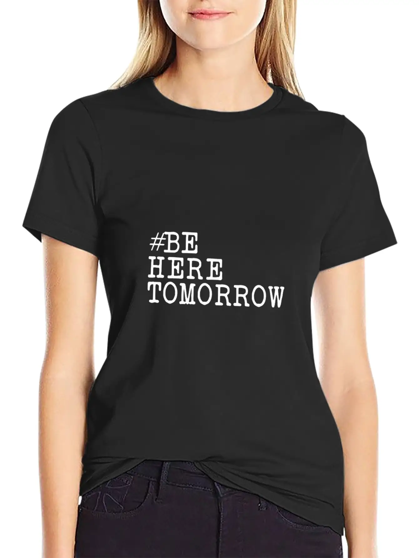 Be Here Tomorrow Suicide Prevention Awareness Gift Unisex Casual T-Shirt – Clean Design For Daily Comfort
