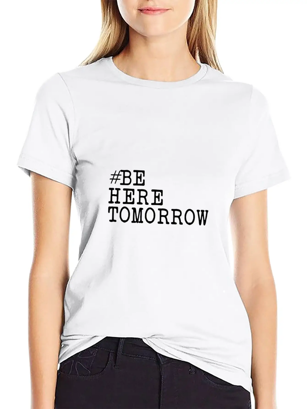 Be Here Tomorrow Suicide Prevention Awareness Gift Unisex Casual T-Shirt – Clean Design For Daily Comfort