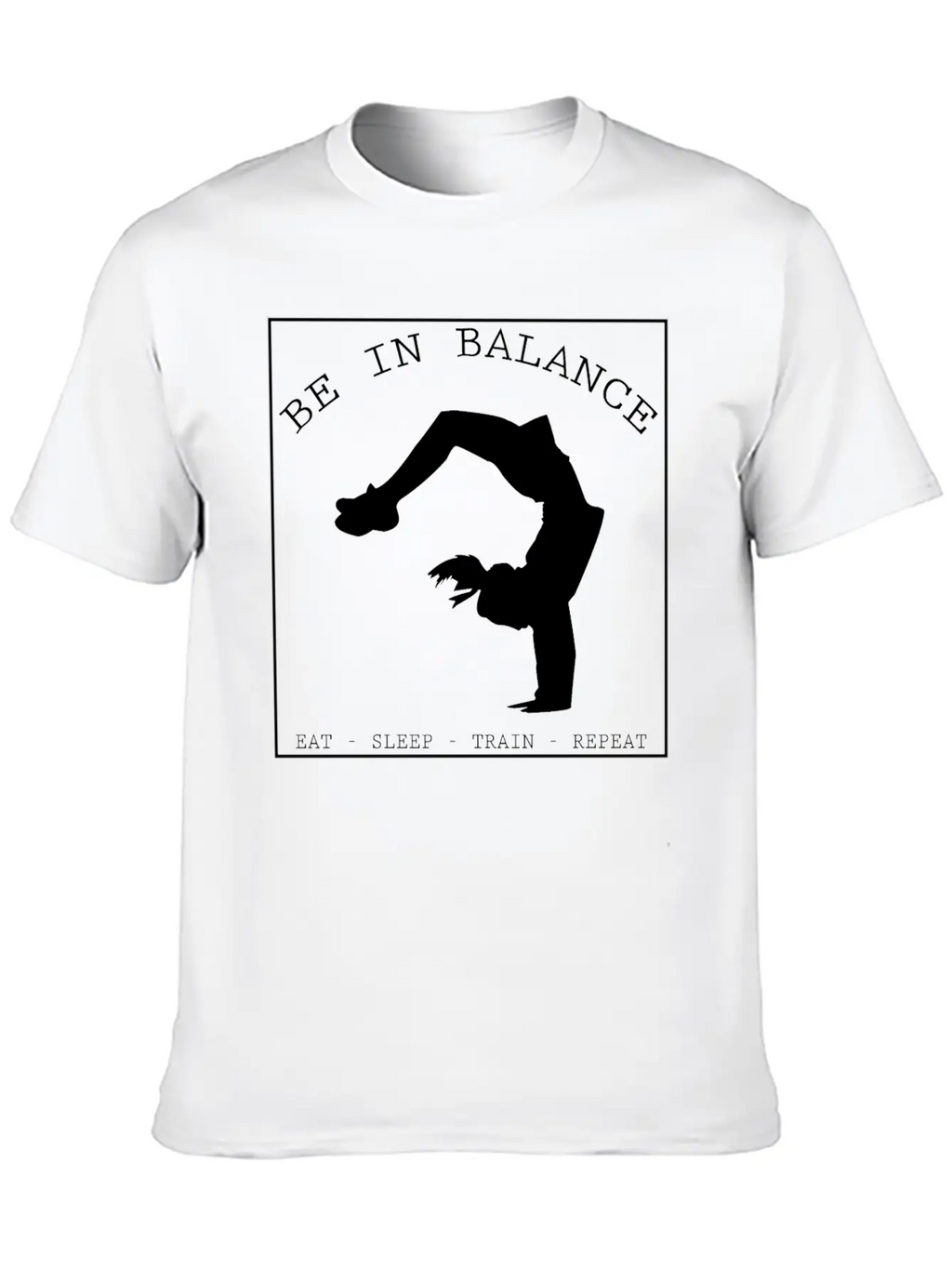 BE IN BALANCE V2 (b) Unisex Casual T-Shirt – Clean Design For Daily Comfort